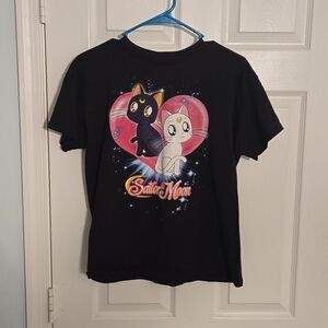 Sailor moon girls tee shirt size xl